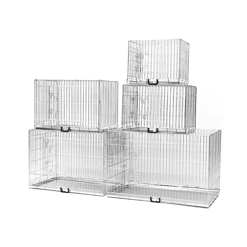 Sammenleggbar trådmetallhundbur Sammenleggbar trådmetallhundbur