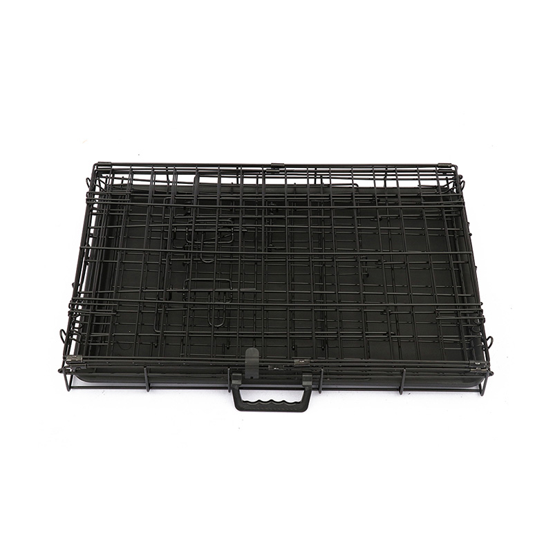 Sammenleggbar trådmetallhundbur Sammenleggbar trådmetallhundbur