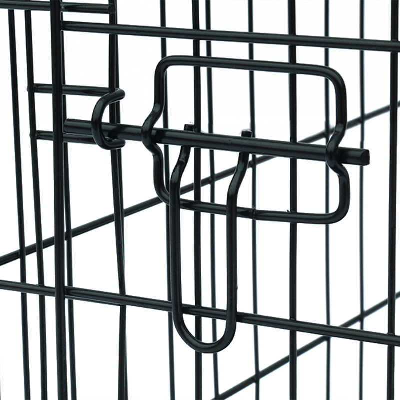 Sammenleggbar trådmetallhundbur Sammenleggbar trådmetallhundbur