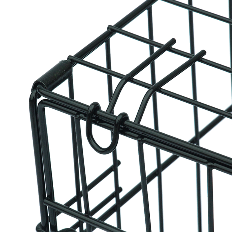 Sammenleggbar trådmetallhundbur Sammenleggbar trådmetallhundbur