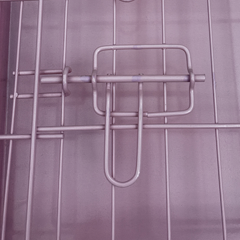 Sammenleggbar trådmetallhundbur Sammenleggbar trådmetallhundbur