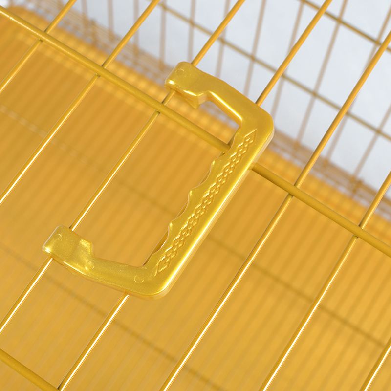 Sammenleggbar trådmetallhundbur Sammenleggbar trådmetallhundbur