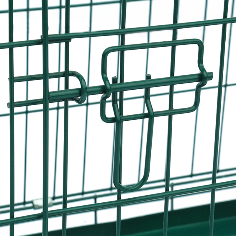 Sammenleggbar trådmetallhundbur Sammenleggbar trådmetallhundbur