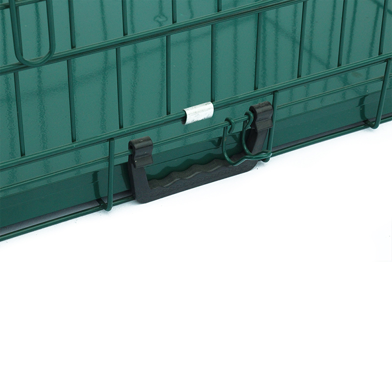 Sammenleggbar trådmetallhundbur Sammenleggbar trådmetallhundbur