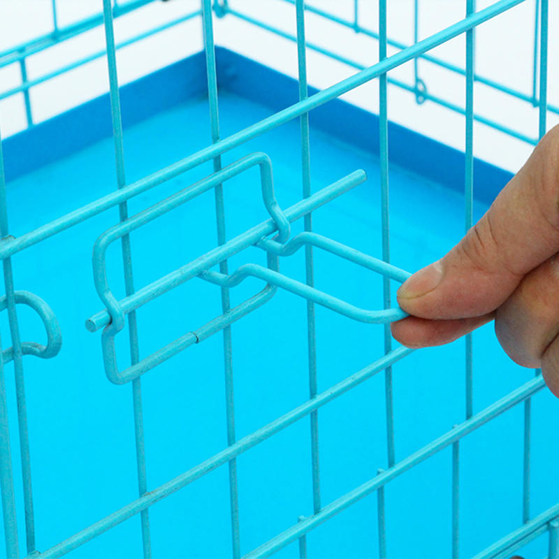 Sammenleggbar trådmetallhundbur Sammenleggbar trådmetallhundbur