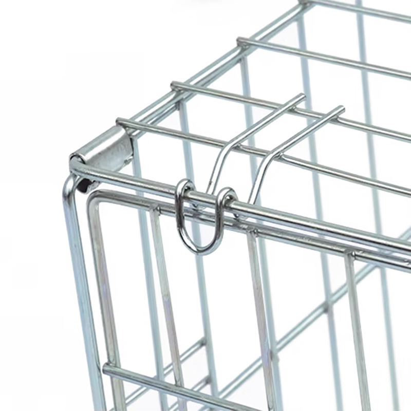 Sammenleggbar trådmetallhundbur Sammenleggbar trådmetallhundbur