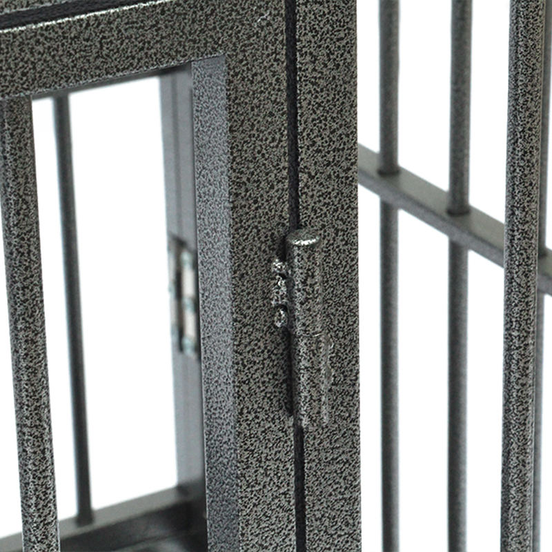 Åpen topp tungt rør metall hundebur Åpen topp tungt rør metall hundebur