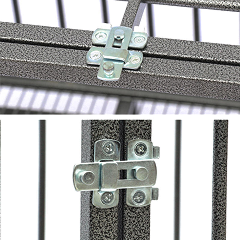 Åpen topp tungt rør metall hundebur Åpen topp tungt rør metall hundebur