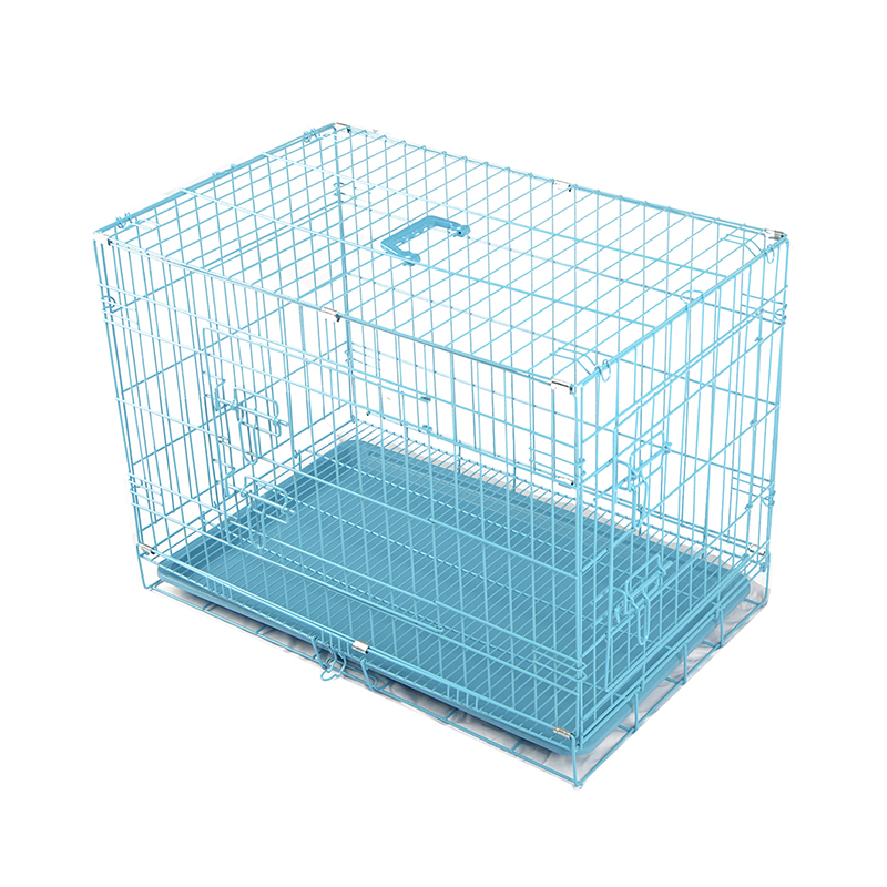 Sammenleggbar trådmetallhundbur Sammenleggbar trådmetallhundbur