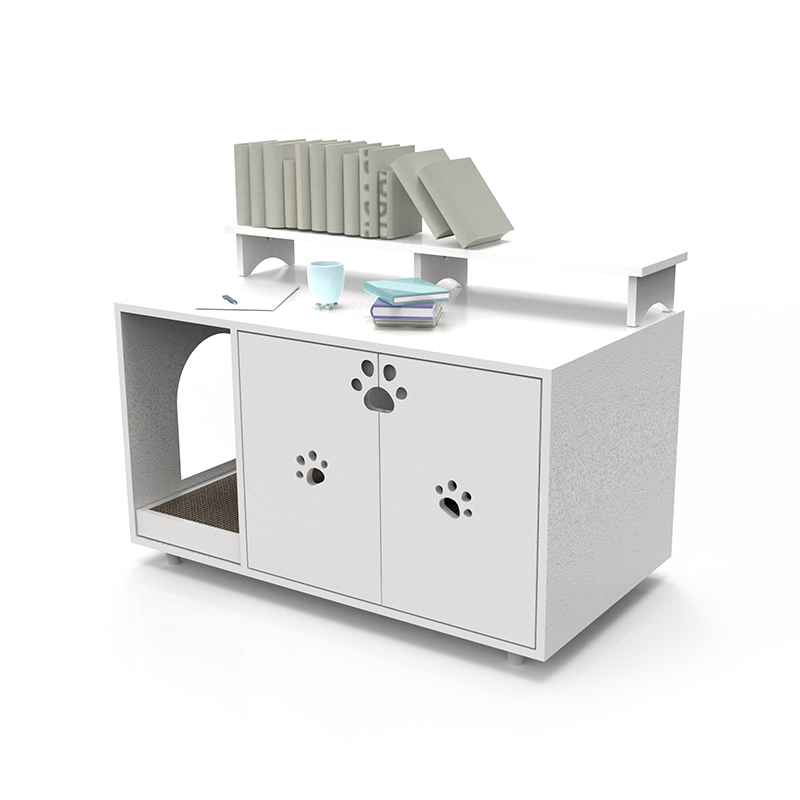 Møbler katt vaskerom stort skjult søppel skap møbler katt bur