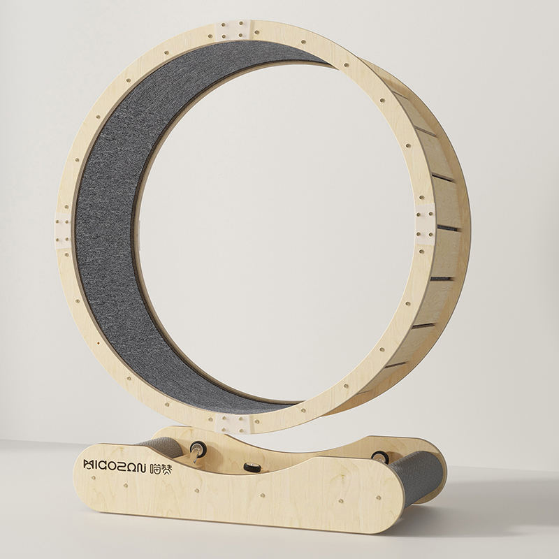 Massivt tre villa flernivå tårn stor katt tre klatre ramme Massivt tre villa flernivå tårn stor katt tre klatre ramme