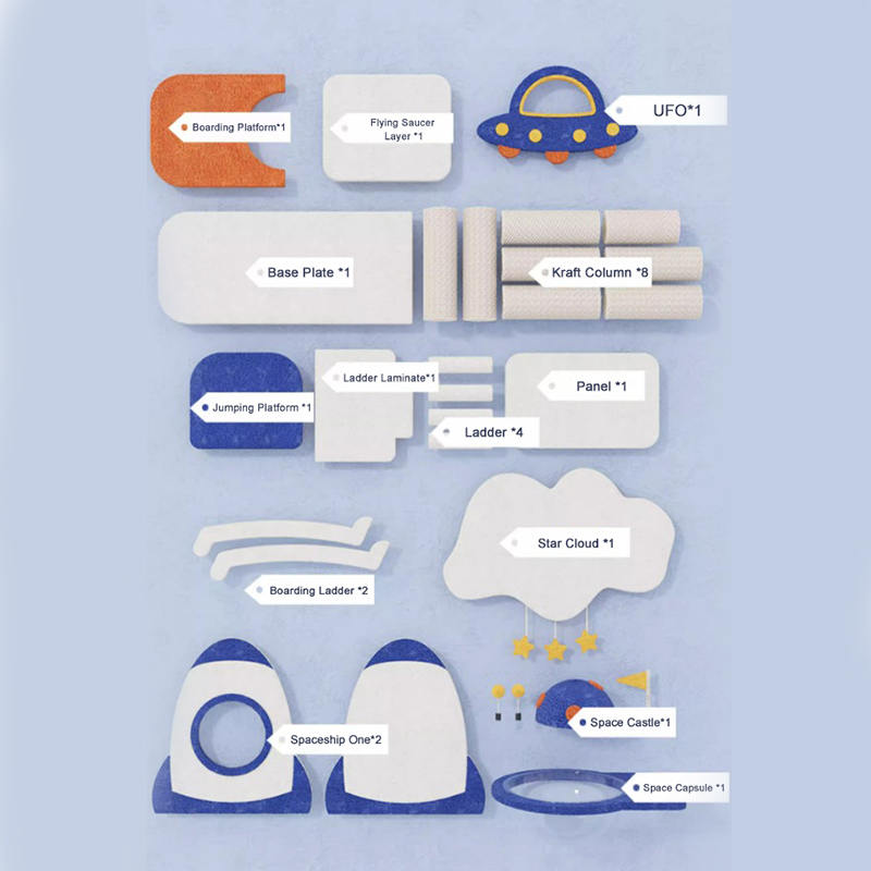 Blue Space Capsule Climbing Frame Cat Tree Tower for Kitten Playing Toy Blue Space Capsule Climbing Frame Cat Tree Tower for Kitten Playing Toy