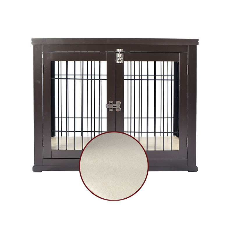 Innendørs store tremøbler stil hund bur Innendørs store tremøbler stil hund bur