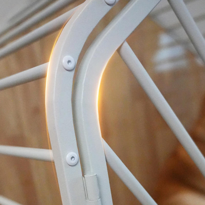 Stort tre stål innendørs hundebur Stort tre stål innendørs hundebur