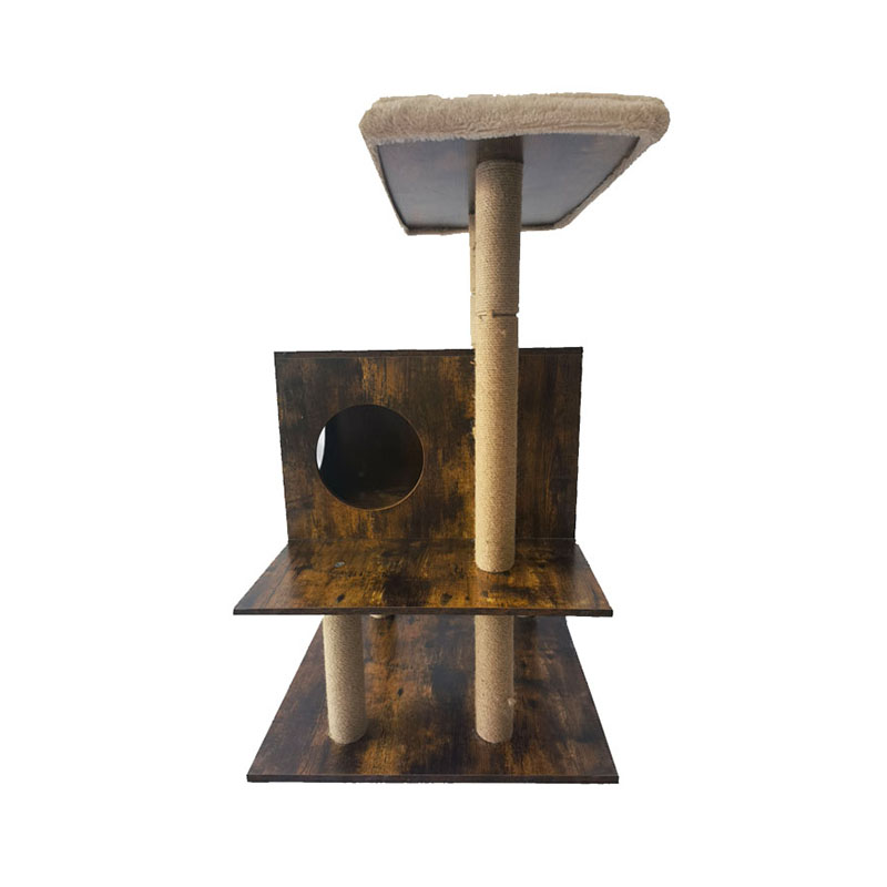 Tretårn katt hus sisal riper stolper katt tre klatre ramme