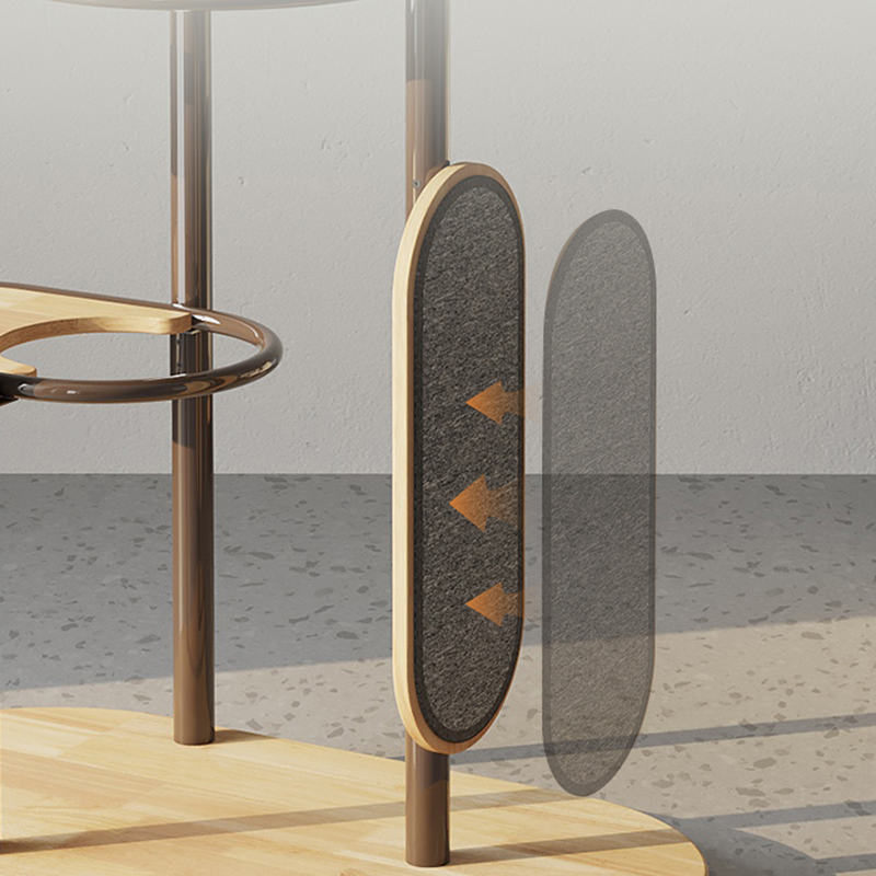 Gulv til tak høy innendørs gummi tre katt tre tårn leilighet med sovende kurv Gulv til tak høy innendørs gummi tre katt tre tårn leilighet med sovende kurv