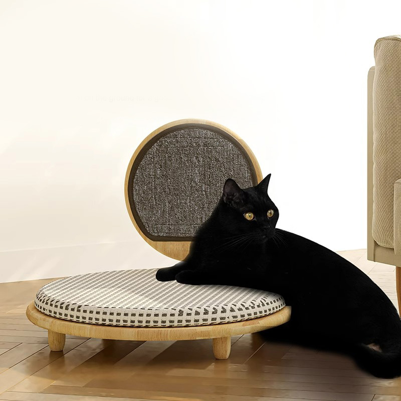 Solor tre koselig kattesengrede med skrapelivet Solor tre koselig kattesengrede med skrapelivet