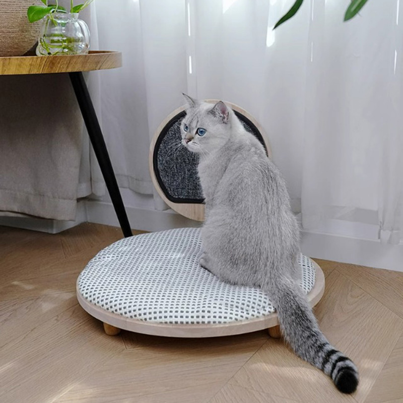 Solor tre koselig kattesengrede med skrapelivet Solor tre koselig kattesengrede med skrapelivet