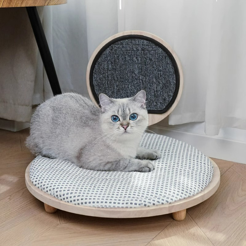 Solor tre koselig kattesengrede med skrapelivet Solor tre koselig kattesengrede med skrapelivet