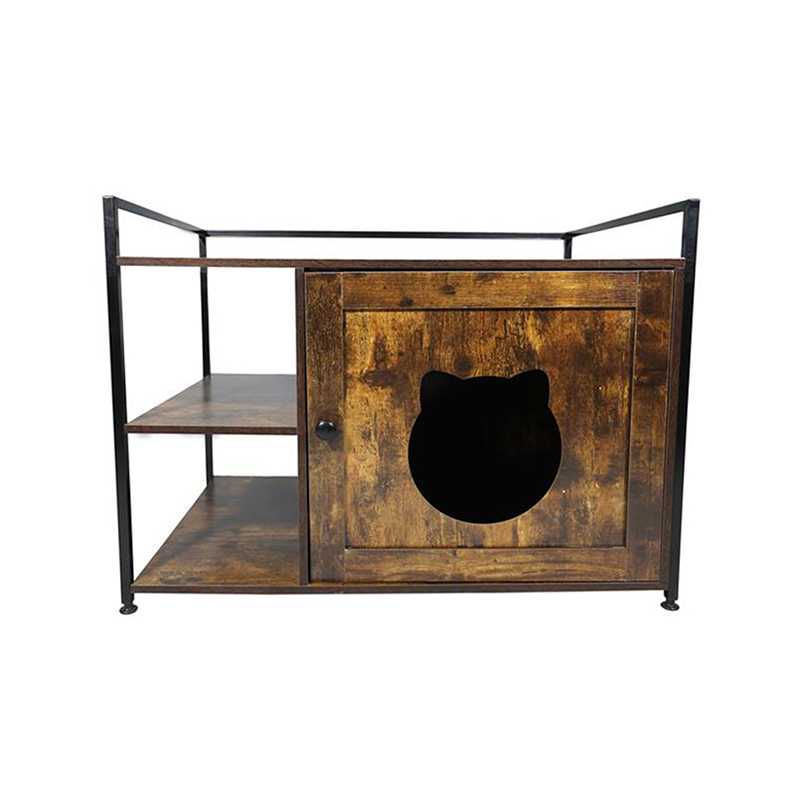 Møblerstil katter bur med lagringshylle kabinett