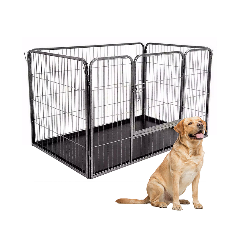 Sammenleggbart rørmetallhund playpen Sammenleggbart rørmetallhund playpen