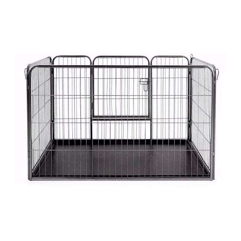 Sammenleggbart rørmetallhund playpen