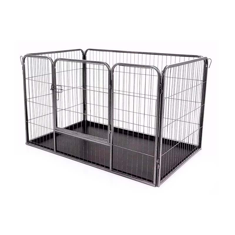 Sammenleggbart rørmetallhund playpen Sammenleggbart rørmetallhund playpen
