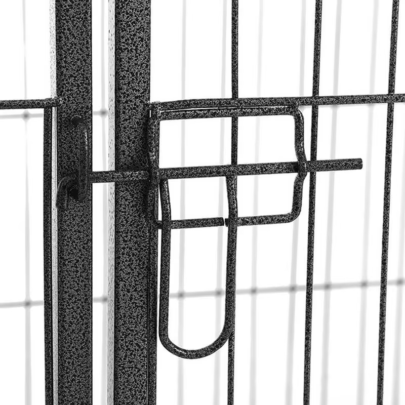 Kraftig sammenleggbar rørmetallhund playet Kraftig sammenleggbar rørmetallhund playet