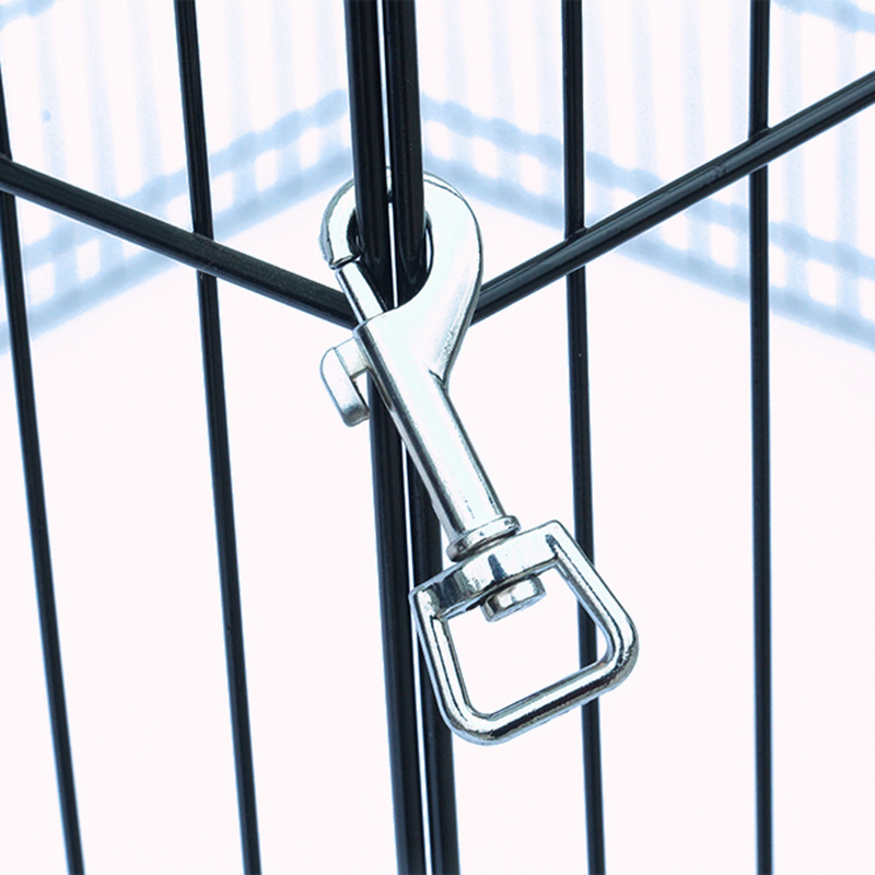 8 paneler sammenleggbar ledningsmetallhund 8 paneler sammenleggbar ledningsmetallhund