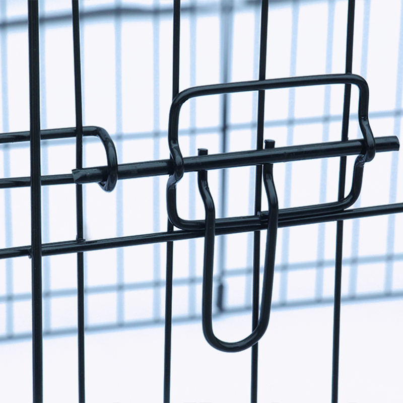 8 paneler sammenleggbar ledningsmetallhund 8 paneler sammenleggbar ledningsmetallhund