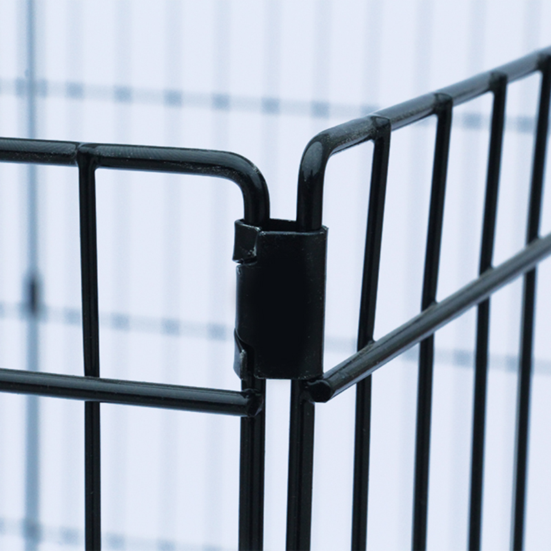 8 paneler sammenleggbar ledningsmetallhund 8 paneler sammenleggbar ledningsmetallhund