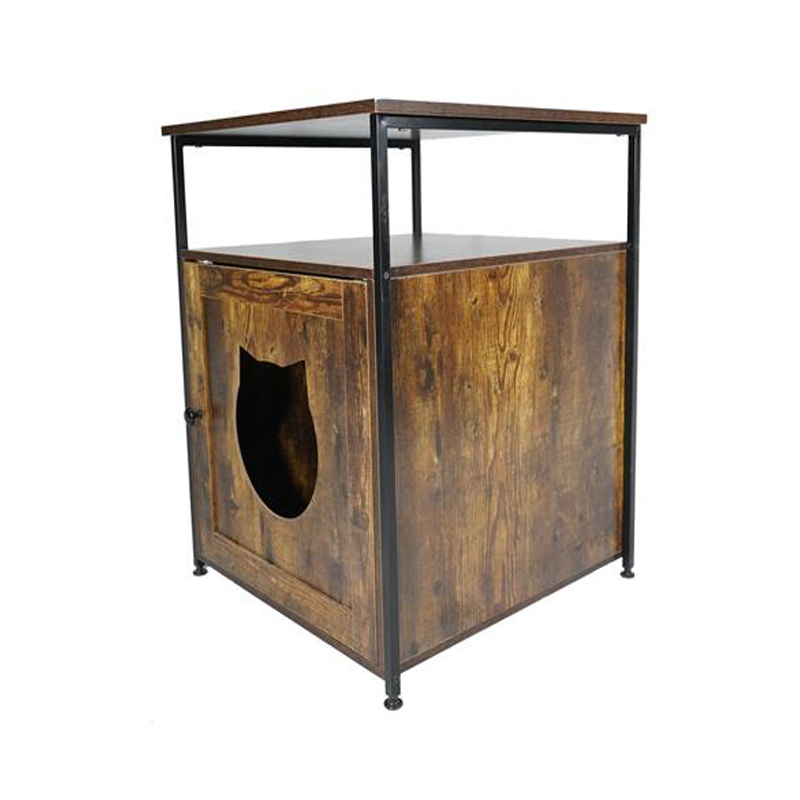 Innendørs sidebord møbler stil katter bur søppelskap Innendørs sidebord møbler stil katter bur søppelskap