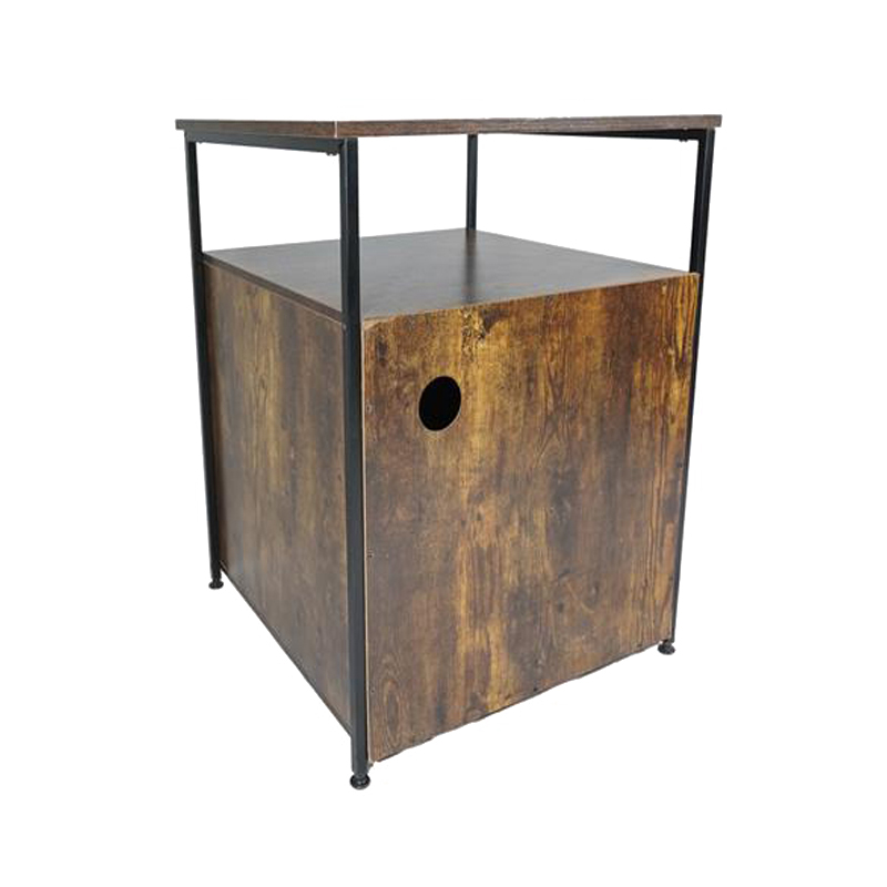 Innendørs sidebord møbler stil katter bur søppelskap Innendørs sidebord møbler stil katter bur søppelskap