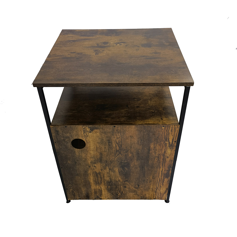 Innendørs sidebord møbler stil katter bur søppelskap Innendørs sidebord møbler stil katter bur søppelskap