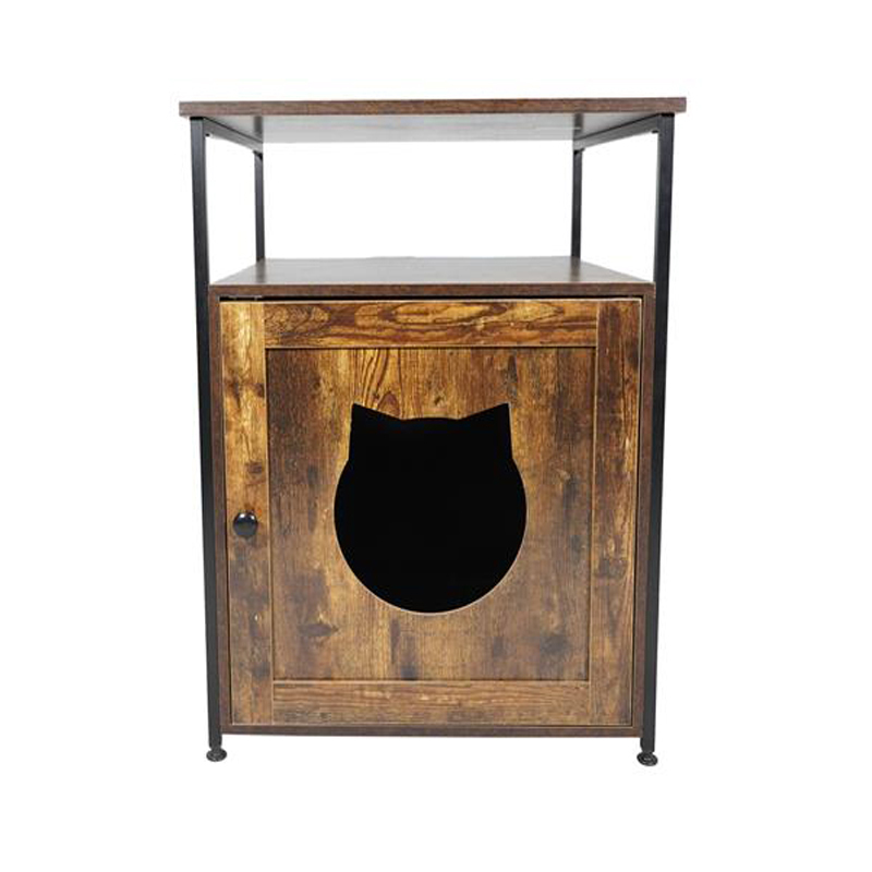 Innendørs sidebord møbler stil katter bur søppelskap Innendørs sidebord møbler stil katter bur søppelskap