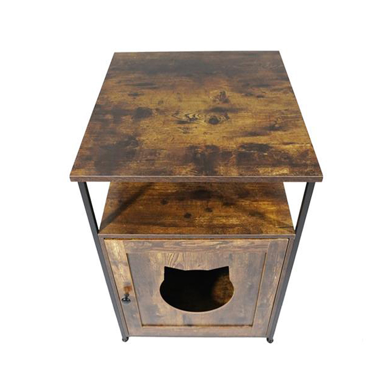 Innendørs sidebord møbler stil katter bur søppelskap Innendørs sidebord møbler stil katter bur søppelskap