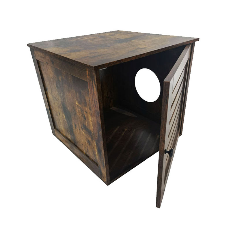 Innendørs sidebord møbler katter bur kattes søppelskap Innendørs sidebord møbler katter bur kattes søppelskap