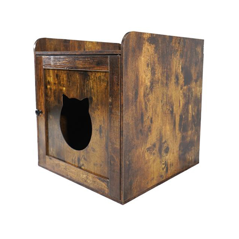 Innendørs sidebord kullskap møbler stil katter bur Innendørs sidebord kullskap møbler stil katter bur