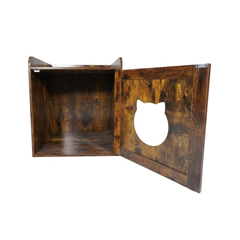 Innendørs sidebord kullskap møbler stil katter bur Innendørs sidebord kullskap møbler stil katter bur