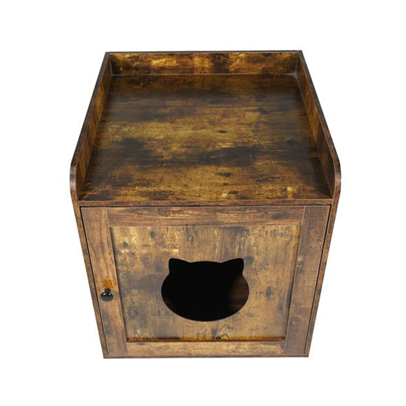 Innendørs sidebord kullskap møbler stil katter bur Innendørs sidebord kullskap møbler stil katter bur