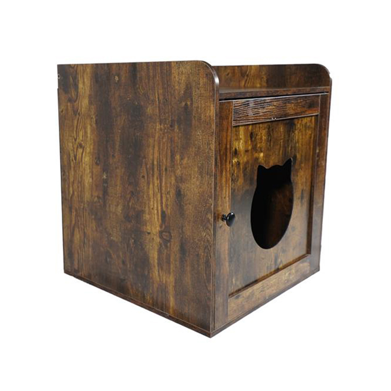 Innendørs sidebord kullskap møbler stil katter bur Innendørs sidebord kullskap møbler stil katter bur