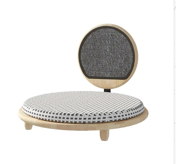 Hvorfor velge massivt tre koselig kattesengrede med skrapelapp som det ideelle hvilestedet for katter?